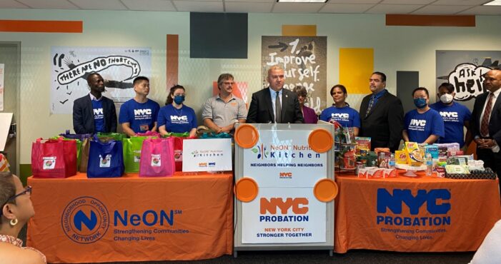 Mayor’s Office of Immigrant Affairs Joins Department of Probation to Promote NeON Nutrition Kitchen Available to Immigrant Communities